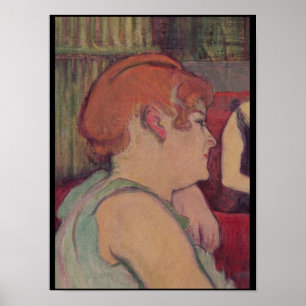 In the Salon at the Rue des Moulins Poster