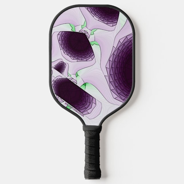 In the shade of colour Violet Pickleball Paddle (Front)