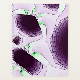 In the shade of colour Violet Planner