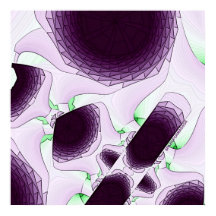 In the shade of colour Violet