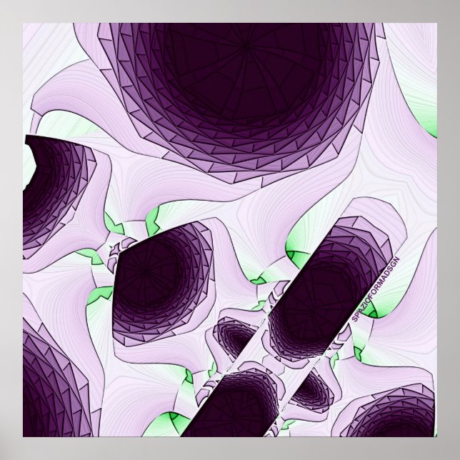 In the shade of colour Violet Poster (Front)