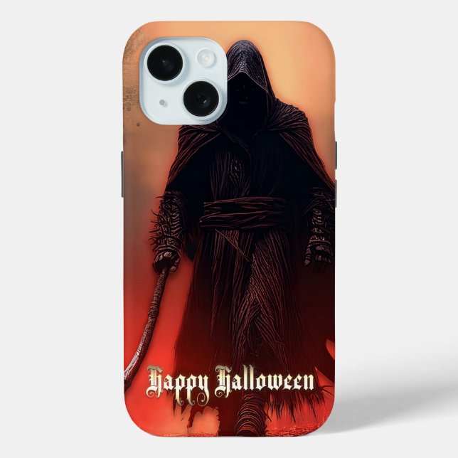 In the shadow of the Grim Reaper - Halloween Case-Mate iPhone Case (Back)