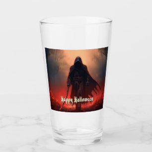 In the shadow of the Grim Reaper - Halloween Glass