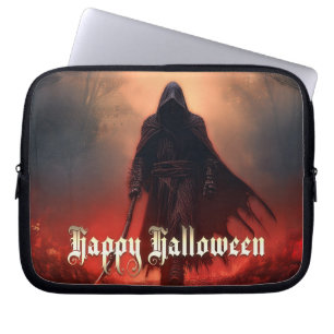 In the shadow of the Grim Reaper - Halloween Laptop Sleeve