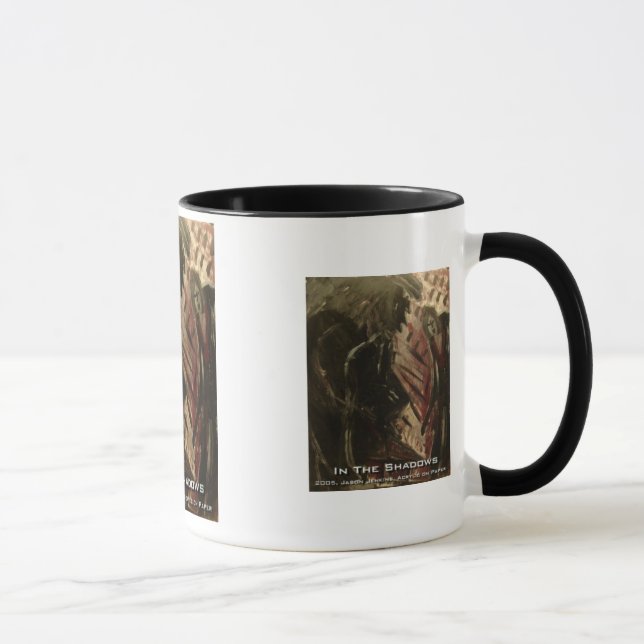 in the shadows mug (Right)