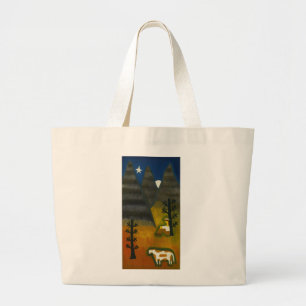 In the Silence of the Mountain 2007 Large Tote Bag