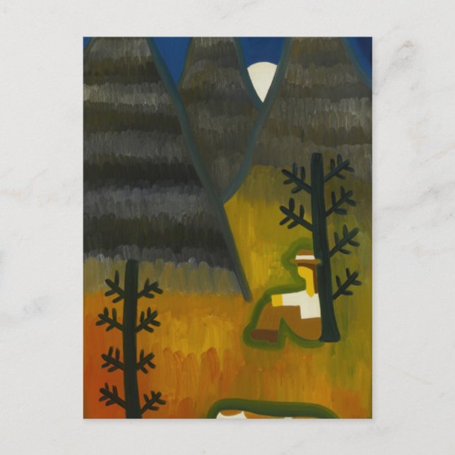 In the Silence of the Mountain 2007 Postcard (Front)