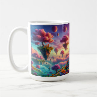 In the sky. coffee mug