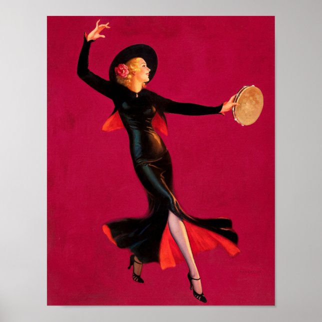 In The Spotlight Painting - Edward Mason Eggleston Poster (Front)