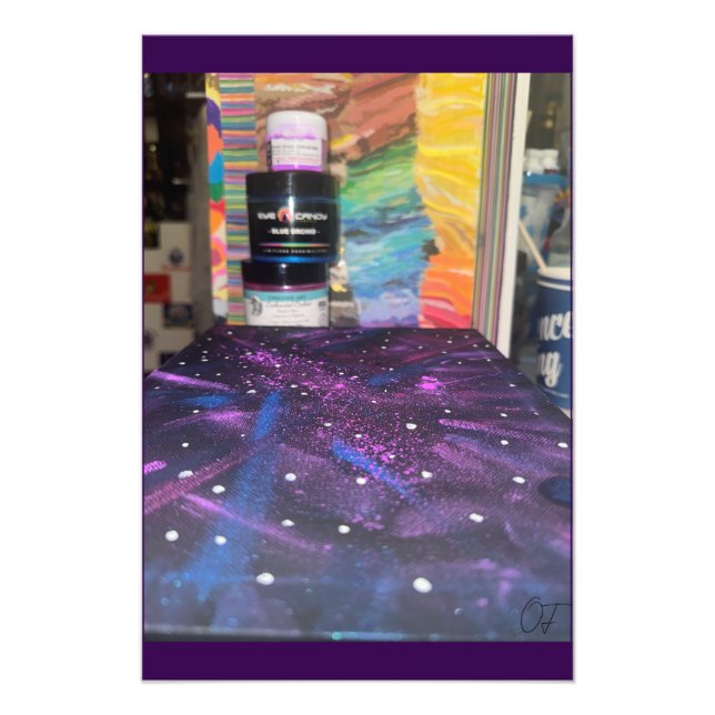 In The Studio With Mica Photo Print (Front)