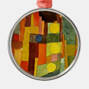 In the Style of Kairouan by Paul Klee Metal Tree Decoration