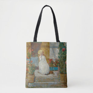 In the Sun by Frederick Childe Hassam Tote Bag