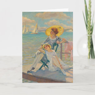 In the Sun Edward Cucuel Card