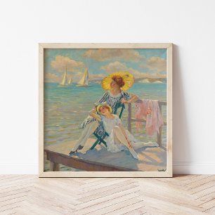 In the Sun   Edward Cucuel Poster