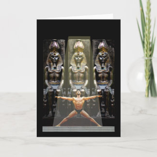 In the Temple of Ramses III Card