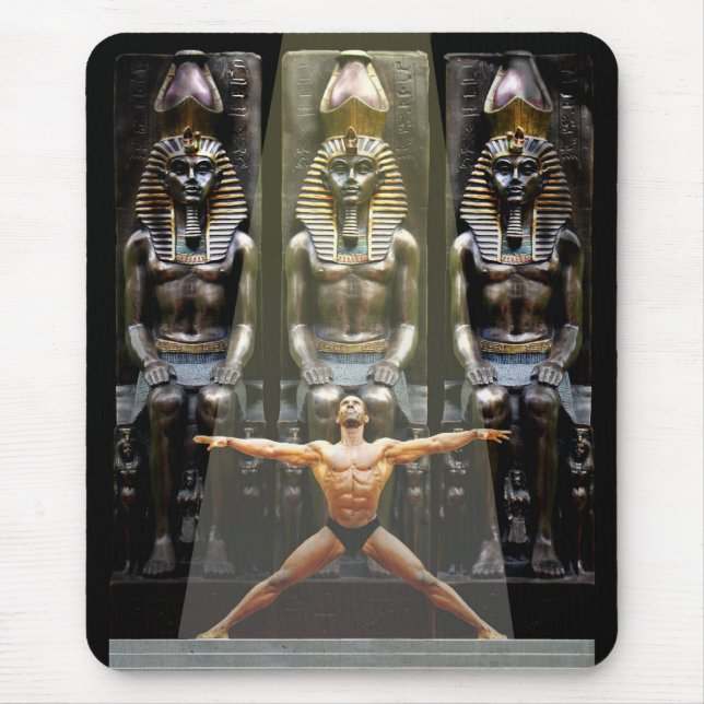 In the Temple of Ramses III Mouse Mat (Front)