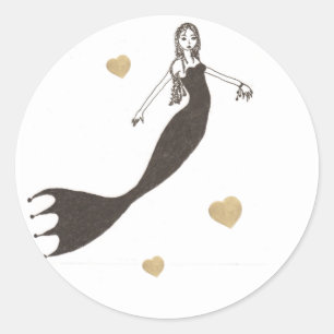 In the Time of Magic Classic Round Sticker