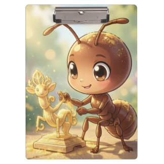In the Tracks of Floral Gold.1 Clipboard