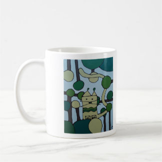 In the trees coffee mug