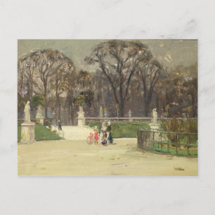 In The Tuileries Postcard