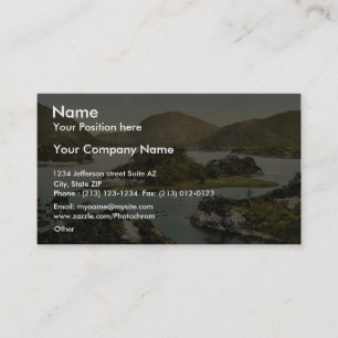 In the Upper Lake. Killarney. Co. Kerry, Ireland c Business Card