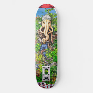 In The Vallely Of VCJ Elephantz (A Lazer Show) Skateboard