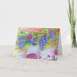 "In the Vineyard" Greeting Card