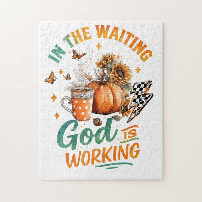 In The Waiting...  Jigsaw Puzzle (Vertical)