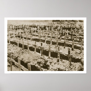 In the West nothing New: A German cemetery in Fran Poster