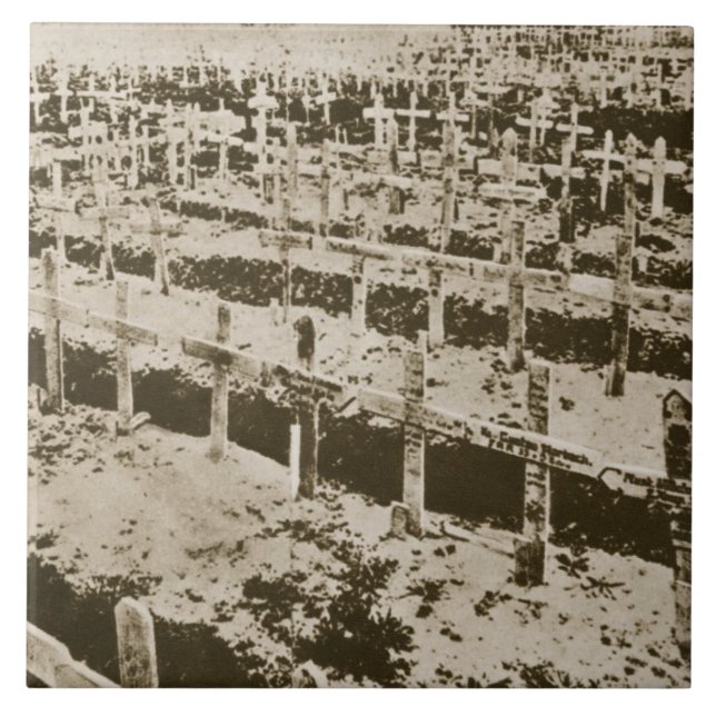 In the West nothing New: A German cemetery in Fran Tile (Front)