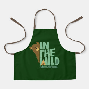 In The Wild Adventure Bear Apron