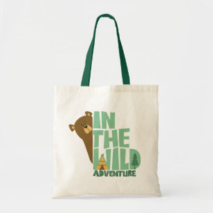 In The Wild Adventure Bear Tote Bag