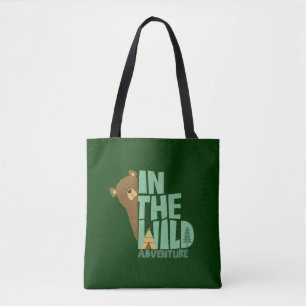 In The Wild Adventure Bear Tote Bag