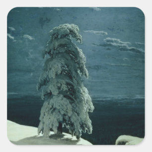 In the Wild North, 1891 Square Sticker