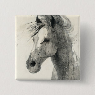 In the Wind II 15 Cm Square Badge