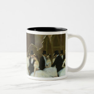 In the Wings at the Opera House, 1889 Two-Tone Coffee Mug