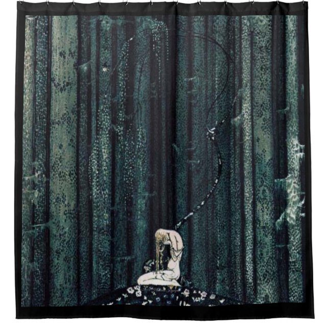 IN THE WOODS AM I 2 SHOWER CURTAIN (Front)