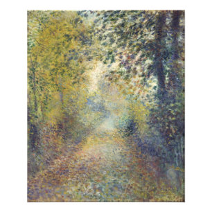 In the Woods by Pierre-Auguste Renoir Photo Print