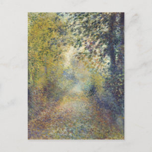 In the Woods by Pierre-Auguste Renoir Postcard