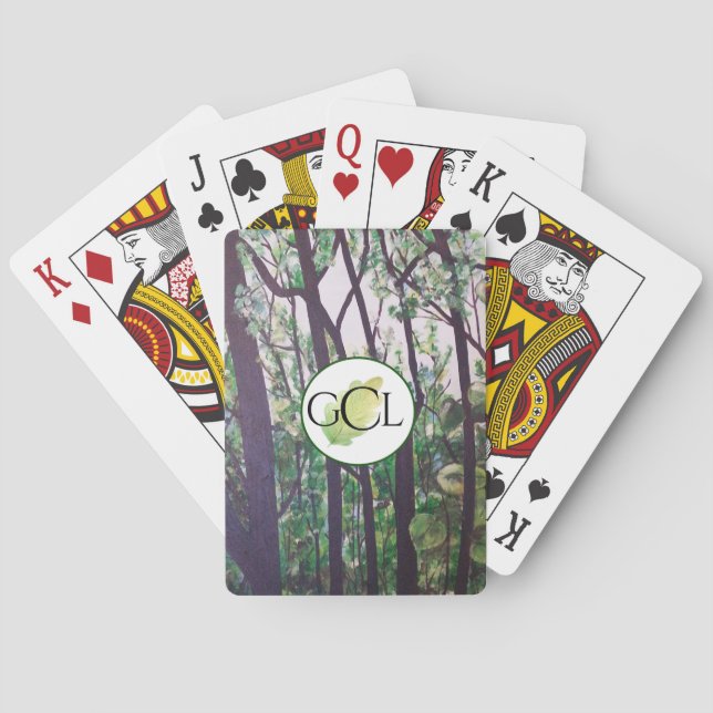In The Woods Playing Cards (Back)