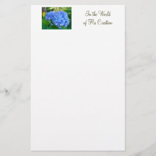 In the World of His Creation! Stationery Hydrangea