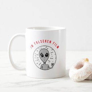 In the Wrong Film UFO Coffee Mug