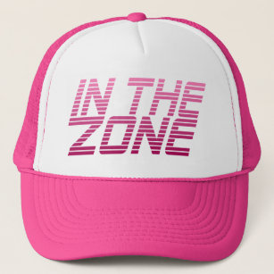 IN THE ZONE custom hat