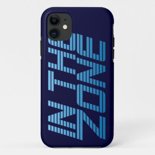 IN THE ZONE custom iPhone case