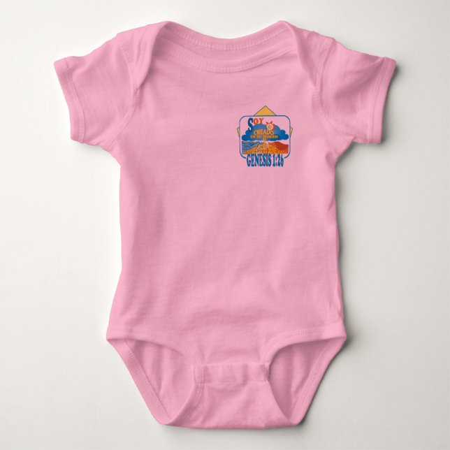 In Their Image I Esp   Baby Bodysuit (Front)