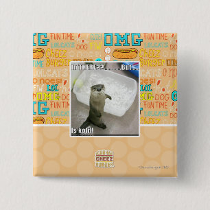 In there? Is Kold! 15 Cm Square Badge