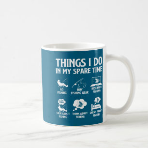 In Things Spare Time Fishing Fishing Coffee Mug