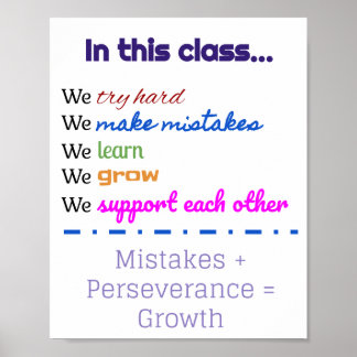 In This Class... Poster