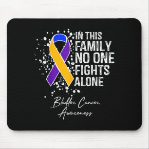 in This Family Fights Alone Bladder Cancer Mouse Mat