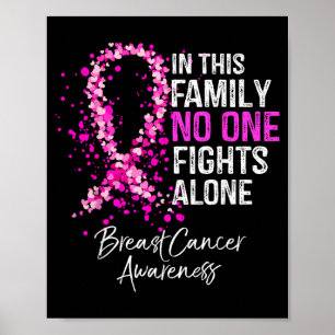 in This Family Fights Alone Breast Cancer Poster